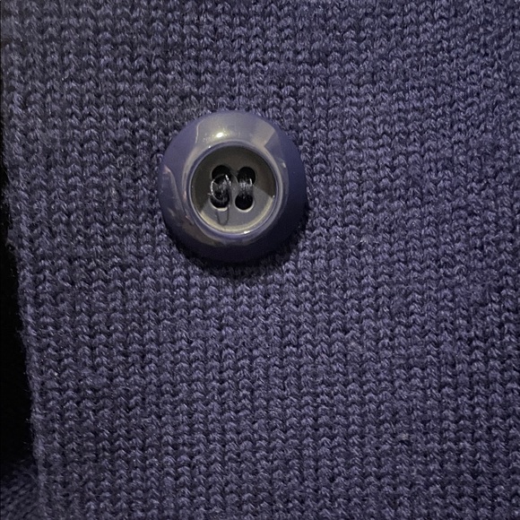 JCREW button detail Women's Navy Blue Wool Jacket M - Picture 2 of 9